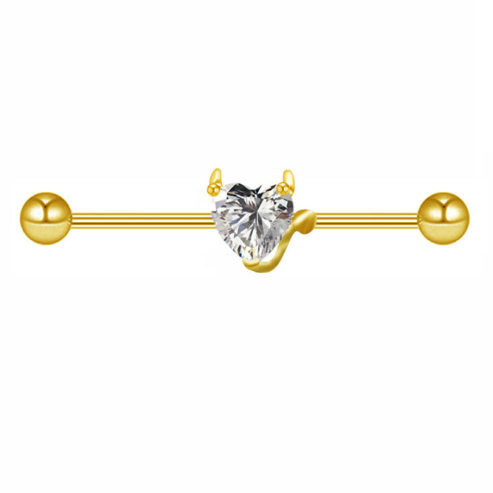 【Trending Now】 Stainless Steel Industrial Barbell Ear Cartilage ...