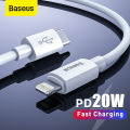 Baseus 20W PD USB Type-C Fast Charging Cable for iPhone 12/13 Pro/Xs Max.
