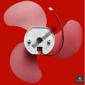6 Inch BLDC Brushless Fan Motor – 12V Fan Core with 3 Blades | High Air Flow. 