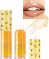 HANDAIYAN Fruit Lip Oil Jelly Moisturizing Lip Oil Plumping Glass Lip Gloss Makeup Sexy Plump Lip Glow Oil Tinted Lip Plumper. 