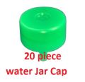 Universal Water Dispenser jar Bottle cap for 20 Liter- green color(20 Piece). 