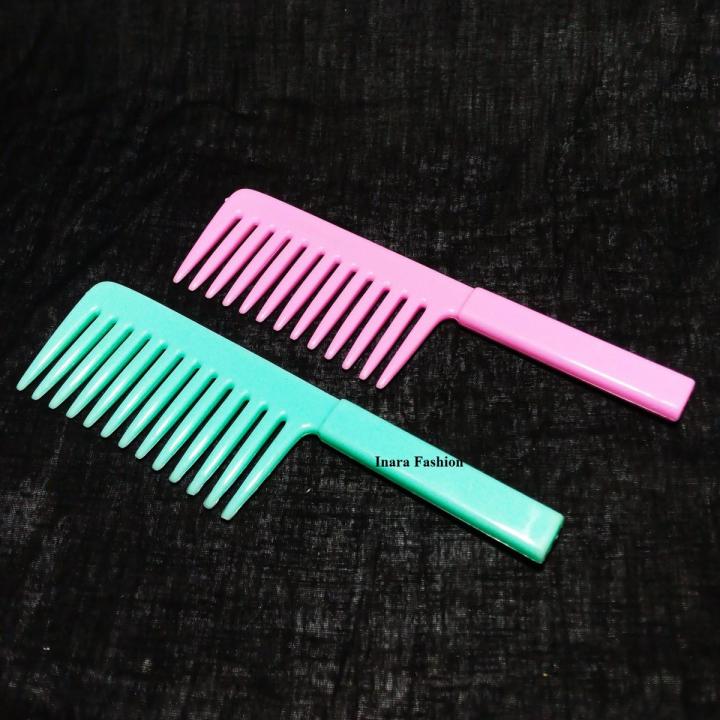 Fashionable Plastic Hair Comb-2 Piece Set