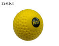 Gear Up For Cricket Practice With The Machine Cricket Ball In Vibrant Yellow Designed For Durability - Cricket Training Essential.