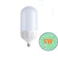 Base E27 5-watt LED Bulb. 