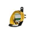 Universal Waterproof Loud POP POP Sound Siren Horn for Motorcycle- Golden. 