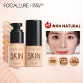 Vnce Lncei FOCALLURE Base Face Liquid Foundation Cream Full Coverage Concealer Oil-control Easy to Wear Face Makeup Foundation Cosmetics. 