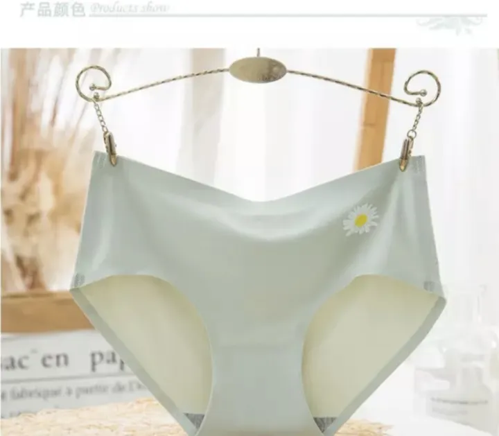 Moodstrings%20Imported%20Ice%20Silk%20Brief%20Panty%20For%20Women%20All%20Season%20Silk%20Seamless%20Low-Rise%20Solid%20Color%20Comfortable%20Underwear%20-%20Image%209