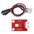 Keyes Brick Warn Light LED RGB Module (pad hole) Anti-reverse Plug White Terminal Digital Signal. 