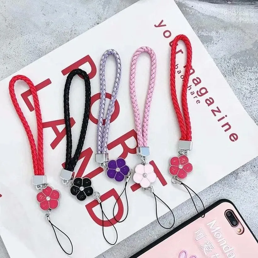 Short Hand Wrist Mobile Phone Straps Ring Phone Accessories Anti