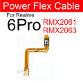 Oppo Realme 6 6i 6Pro 7 7i 7Pro 5G RMX2111 Power Volume Side Key Button Flex Ribbon Replacement Repair. 