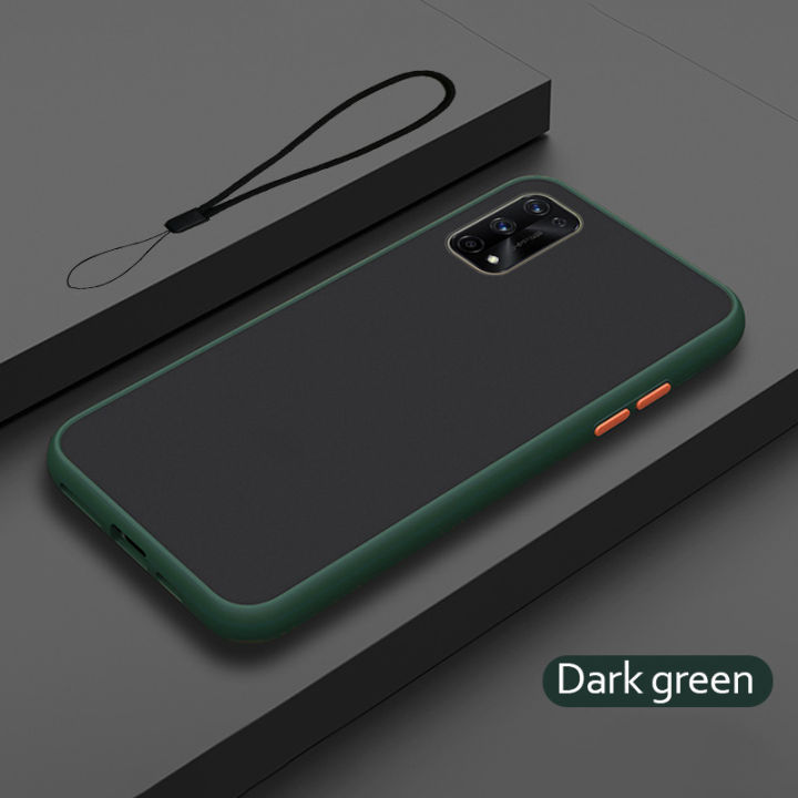 Realme%207%20Pro%20Shockproof%20matte%20frosted%20and%20smoky%20transparent%20phone%20back%20Cover%20Case%20-%20Image%202