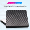 Optical Disk Drive Plug and Play USB 3.0 External DVD RW Burner High Speed Transfer Portable Optical Drive for Laptop PC Desktop.