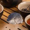 Little Snapping Turtle Statue Collectable for Bookshelf Tea House Cabinet. 