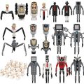 Halloween Skibidi T et Creative Series T et Man Legion Building Blocks DIY Funny Game Character Model Assembly Brick T etry ToyDolls Accessories. 
