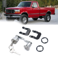DL1550 Door Lock Cylinder With Keys Accessories Component For Ford Mercury LTD Mustang Pinto Torino Econoline F100 F150 F250 F350. 