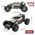 1:14 Remote Control Car Off-road Climbing High Speed Alloy Vehicle Drift Racing Rc Car Toy Gifts For Children. 