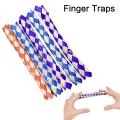 15cm Prank Chinese Finger Traps Chinese Bamboo Tube Finger Traps Replacement Kids Novelty Pranks Toys Novelties Prank Gadgets. 
