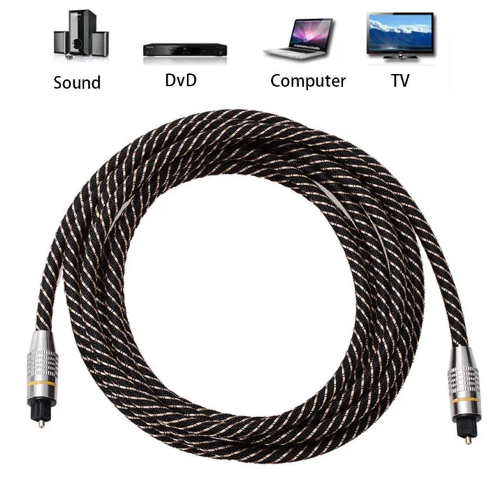 5m%20Digital%20Optical%20Audio%20Cable%20Fiber%20Optic%20OD6.0%20Toslink%20Cable%20for%20CD%20DVD%20New%20-%20Image%204