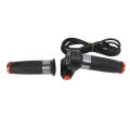 1Pair Electric Vehicle Throttle Accelerator Double Handle Grip SetV. 