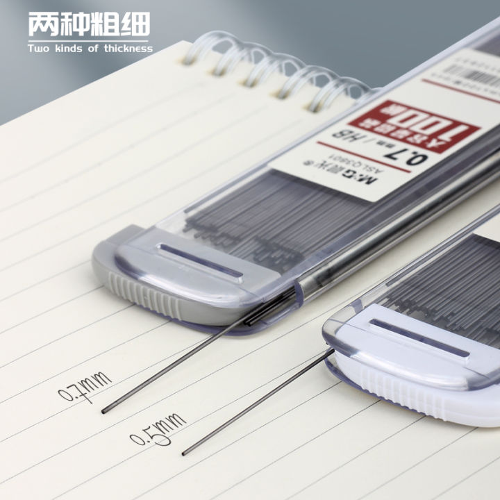 M&G%20Mechanical%20Pencil%20lead%202B%200.7mm%20,%20100%20Pcs%20lead%20per%20Pack%20-%20Image%202