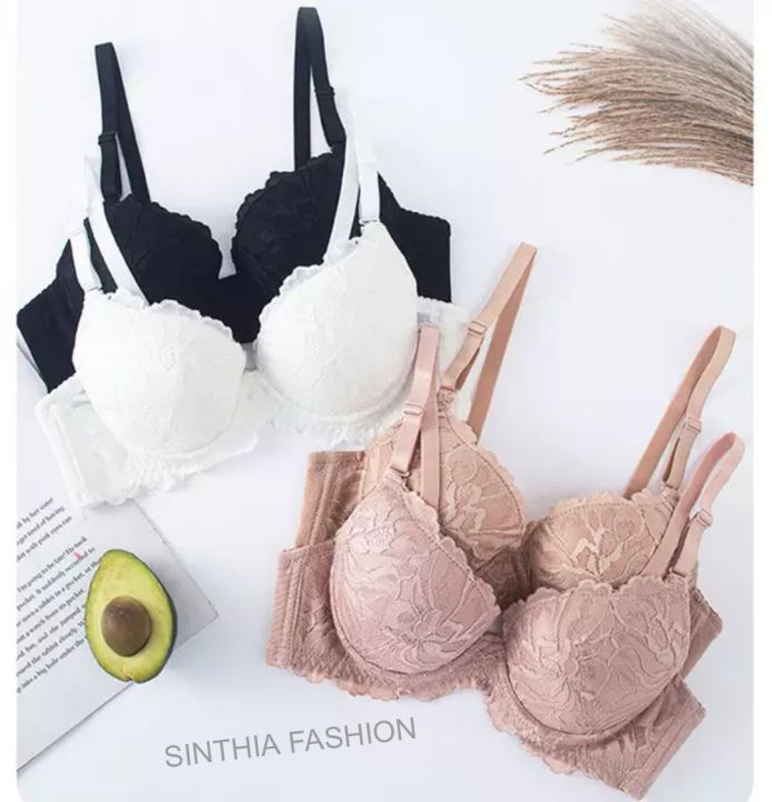 Push Up Padded Bra Net & Lace Bra Stylish Bra