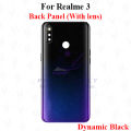 For Realme 3 Back Panel/Backshell/ Casing +Camera Lens + SIde Button  With Logo-All Colors Available. 