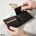 Avro 100% Cow Leather Wallet For Men Small Coin Pocket Money Bag For Men. 