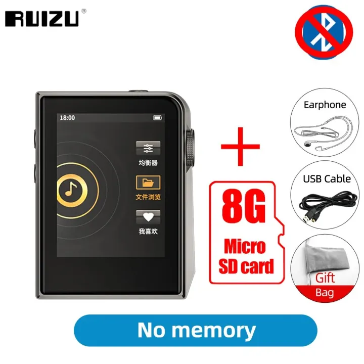 RUIZU%20A58%20Bluetooth%20MP3%20Player%20HiFi%20Music%20Player%20DSD256%20Lossless%20Decoding%20Walkman%20Support%20EQ%20Equalizer%20E-book%20Stopwatch%20TF%20Card%20-%20Image%207