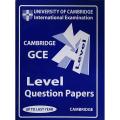 Cambridge A Level GCE Chemistry (Paper - 2) Year Wise Question Paper - Up To Last Year. 