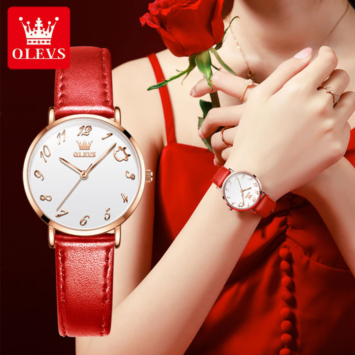 OLEVS%20Casual%20Fashion%20Ladies%20Watches%20WaterProof%20Quartz%20Cute%20Cow%20Pattern%20Leather%20Watch%20For%20Women%20-%205870%20-%20Image%203