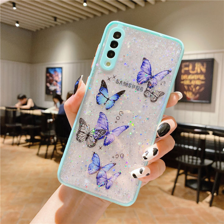 Colorized%20Butterfly%20for%20Samsung%20A50%20Phone%20case%20a32/a42/a52%20Soft%20Silicone%20a72/M12/S21u%20Protective%20Sleeve%20-%20Image%206