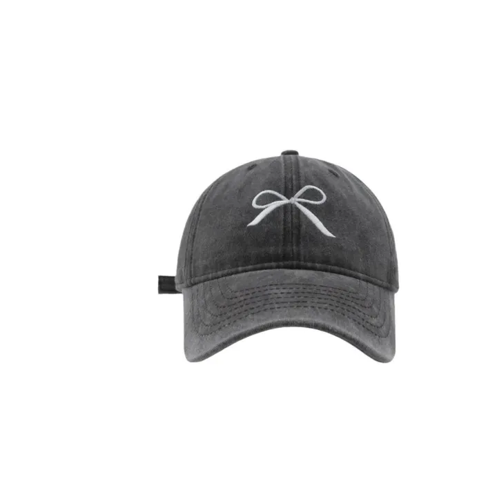 Breathable%20Bow%20Embroidered%20Baseball%20Hat%20Retro%20Embroidered%20Adjustable%20Vintage%20Baseball%20Cap%20Soft%20Top%20Sunscreen%20Sunproof%20Cap%20for%20Travel%20Hat%20Outdoor%20Sun%20Shade%20Women's%20Cap%20Daily%20Wear%20Streetwear%20Fashion%20-%20Image%205