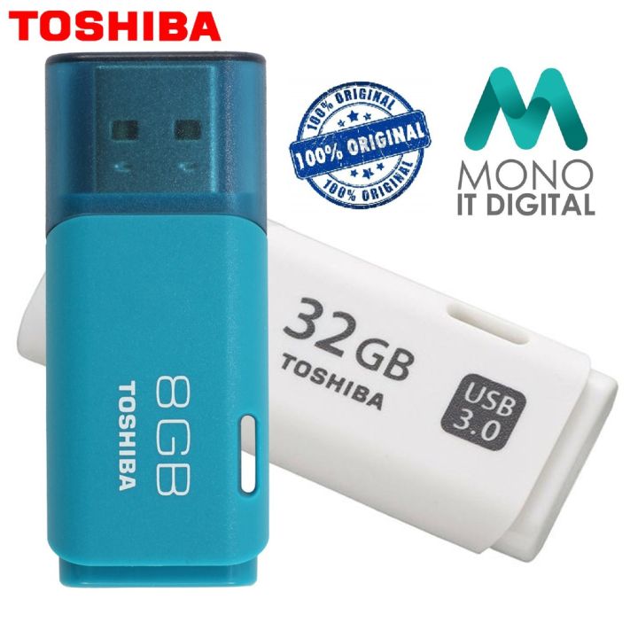 【Ready Stock+FREE Shipping+COD】 Toshiba 16GB USB 2.0 Trans Memory Hayabusa Stylish & Compact USB Flash Drive / Thumb Drive / Pendrive