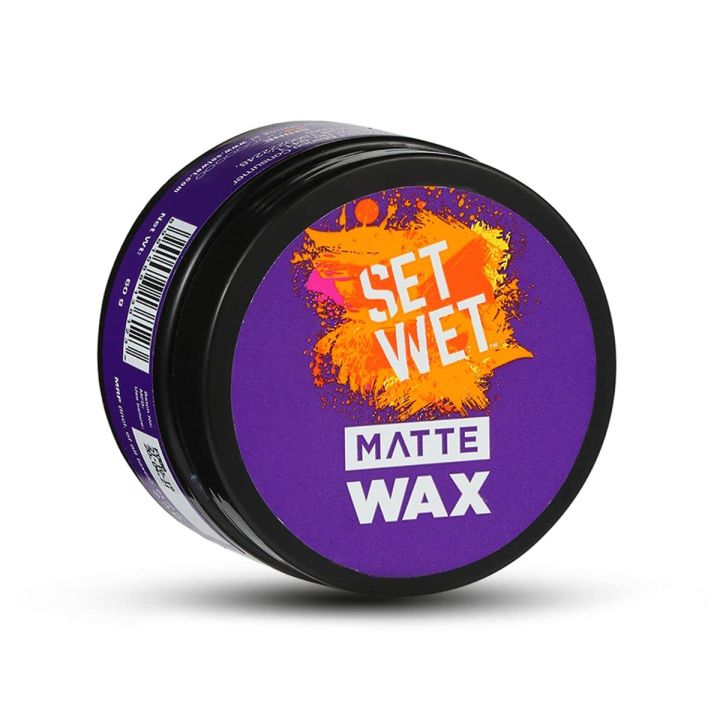 Set Wet Hair Wax For Men Matte Wax-60g