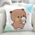 Bubu Dudu Bed Pillowcases 40x40 Cushions of Modern Sofa Home Decor Double-sided Printing Cover for Pillow Pillowcase 45*45 Cases.