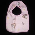 Fashionable Cotton Bibs For Baby - 1 Pcs (Colour As Per Stock). 