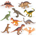 GC 10pcs Jurassic Dinosaur Figures Toys Realistic Dinosaur Figurines Animals Model Toys For Kids Gifts Home Decor.