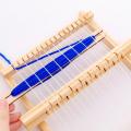 DIY Wooden Loom Knitting Machine Weaving Loom Frame DIY Knitted Toys Wool Weaving Loom Handcraft Household Wooden Knitting Tools.