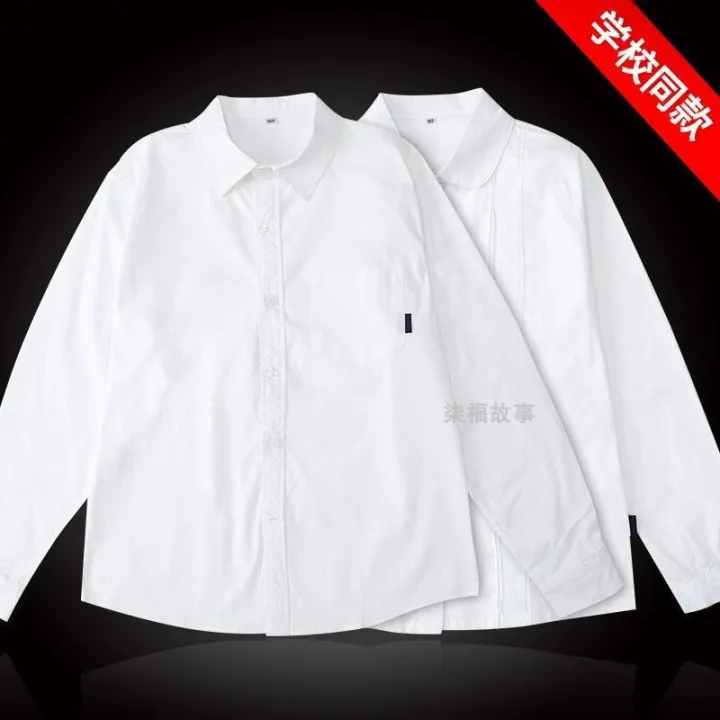 Children's%20white%20shirts,%20boys%20and%20girls'%20white%20shirts,%20lace%20long%20sleeve%20shirts,%20British%20College%20school%20uniforms,%20performance%20uniforms%20-%20Image%202