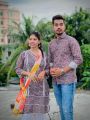 Ready Made Slab Cotton Viral Couple Set Matching Dress Traditionally Dress Fashionable Long Salwar Kameez Full Sleves Shirt For Stylish Woman  Man 2pis. 