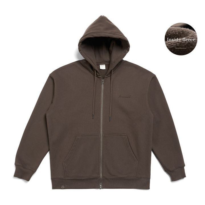 SIMWOOD%202023%20Spring%20New%20Oversize%20450g%20Pique%20Fabric%20Warm%20Fleece%20Liner%20Zip-up%20Hoodies%20Men%20Plus%20Size%20Jackets%20-%20Image%207