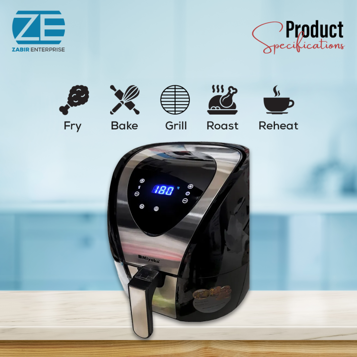 Miyako%20Digital%20Touch%20Panel%20Air%20Fryer,%20AF-618%20-%20Image%204