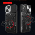 Shockproof Armor Push Pull Camera Protect Cover For Apple iPhone 11 Pro Max Case Car Ring Shell Back Cover Phone Case Casing. 