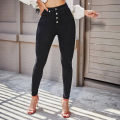 High-Waisted Skinny Jeans for Women - Stretch Denim, Sizes 24-36, Original Export Quality. 