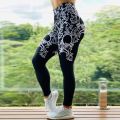 Women Sport Leggins Gym Training Weave Printed Leggings High Waist Elastic Yoga Pants Fitness Joggings Running Womens Clothing.