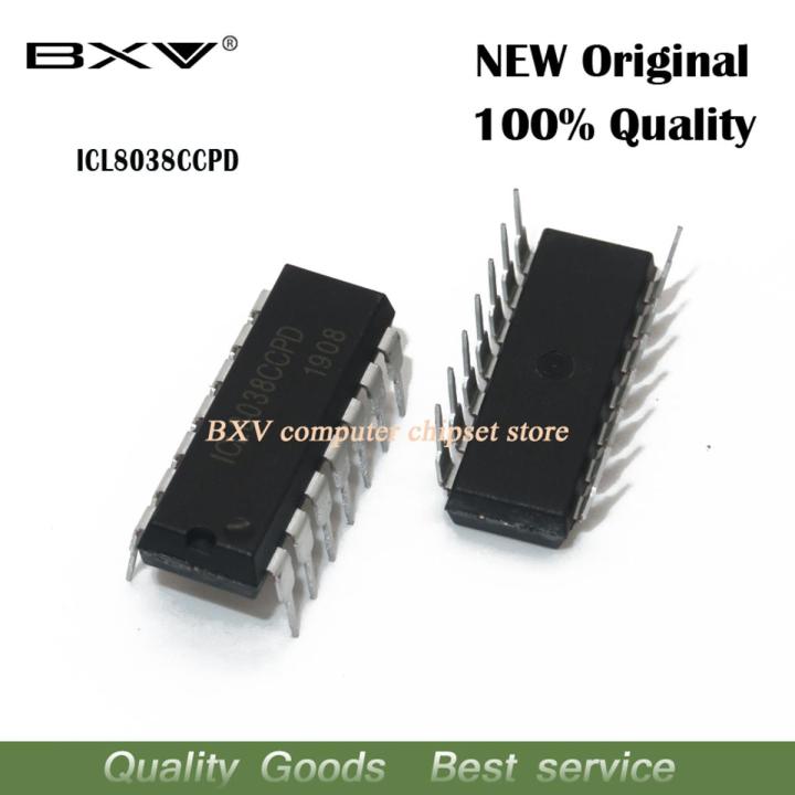 2PCS ICL8038CCPD DIP14 ICL8038 DIP 8038CCPD DIP-14 new ic