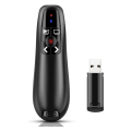 Wireless Presenter Remote Clicker Wireless Presenter Remote RF 2.4GHz USB Rechargeable PowerPoint Clicker for Computer/Laptop. 