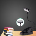 LED Clip Light Adjustable Desk Lamp Student Eye Protection Bedside Night Reading Desk Lamp Night Lighting Table Lamp 1Pcs. 