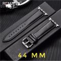Leather Watchband Soft Material Wrist Strap 20mm 22mm 44mm with Stainless Steel Buckle. 