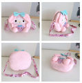 【Hot-Selling】 Plushies Sanrio Bag Kuromi Plush Shoulder Bag Melody Kawaii Hello Kitty Handbag Cinnamoroll Backpack Makeup Bag. 